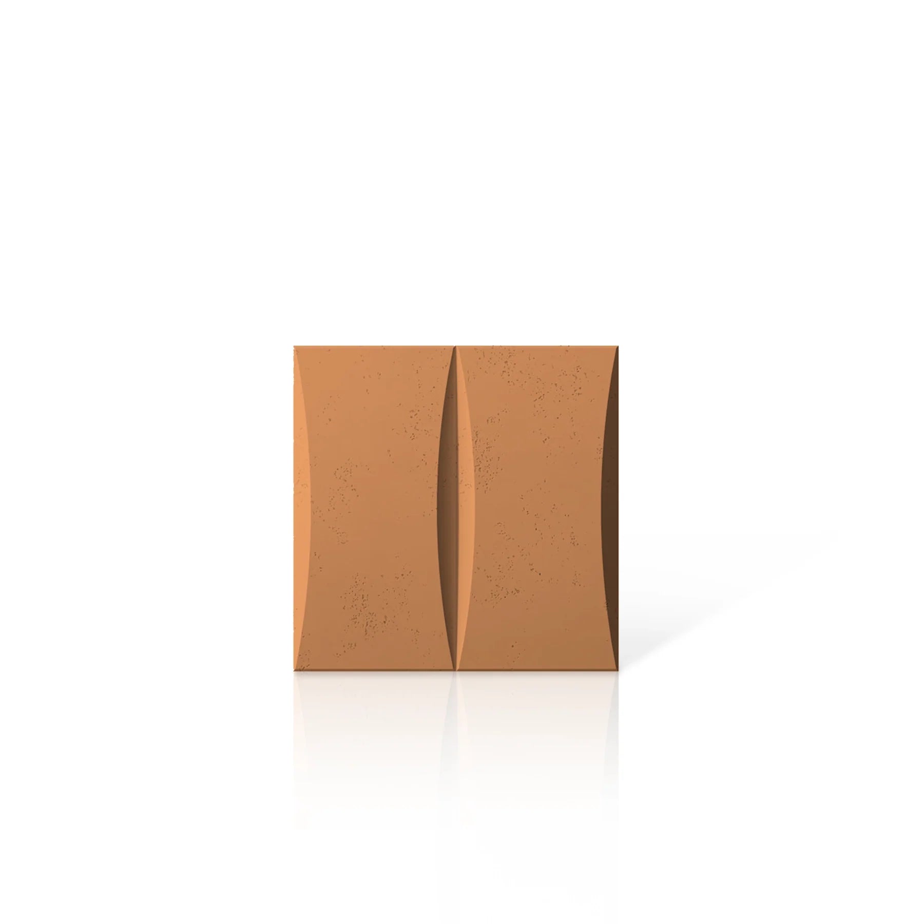 3D Concrete Wall Panels BLOCK colour swatch on white background DecorMania.eu